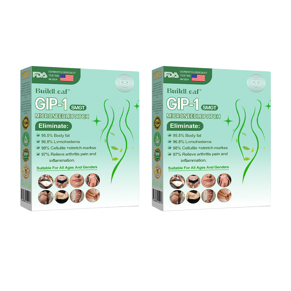🏥Official Store | BuildLeaf® GLP-1 Nano-Microneedle Patch with Collagen & Matrixyl 3000 丨Obesity,Cardiovascular Diseas, Diabetes, Sleep Apnea, Joint Problems and More