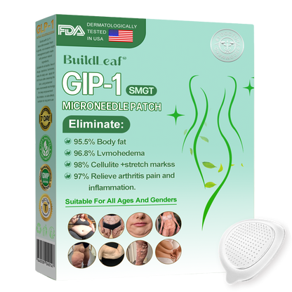 🏥Official Store | BuildLeaf® GLP-1 Nano-Microneedle Patch with Collagen & Matrixyl 3000 丨Obesity,Cardiovascular Diseas, Diabetes, Sleep Apnea, Joint Problems and More